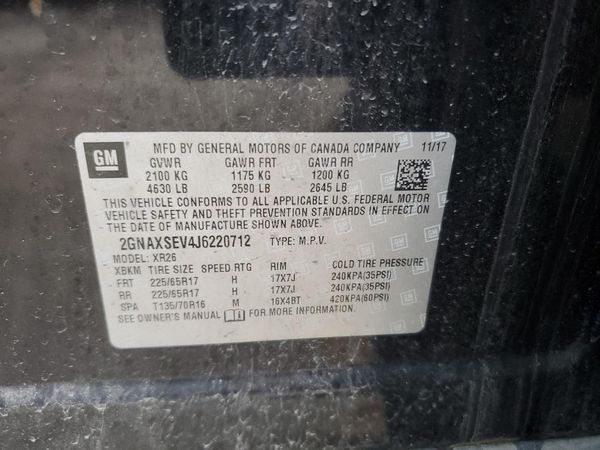 2018 CHEVROLET EQUINOX LT (1LT)