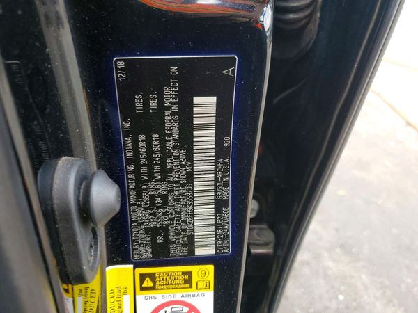 2019 TOYOTA HIGHLANDER SE/XLE
