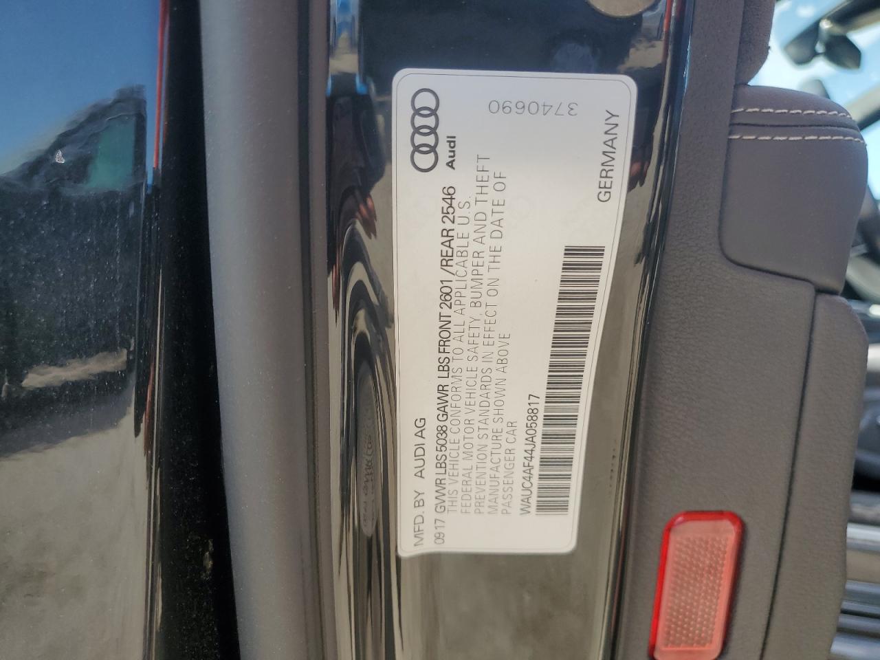 2018 AUDI S4