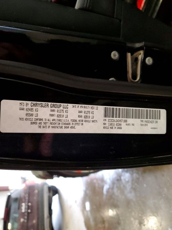 2013 DODGE CHARGER SXT