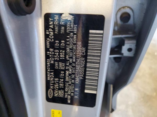 2017 HYUNDAI ACCENT SE Base