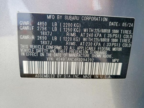 2024 SUBARU OUTBACK
