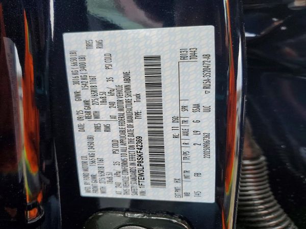 2025 FORD F150 XLT