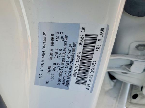 2026 MAZDA 3 Base
