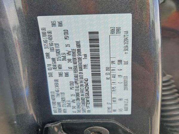 2018 FORD F150