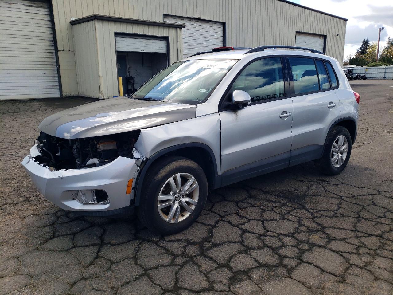 2017 VOLKSWAGEN TIGUAN S, Limited — Front 3/4