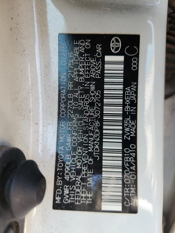 2015 TOYOTA PRIUS
