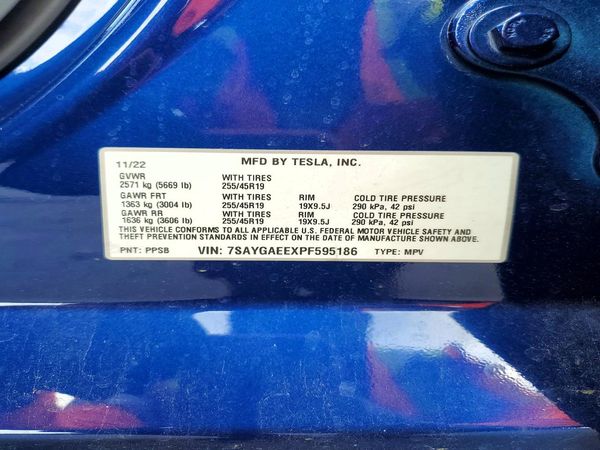 2023 TESLA MODEL Y