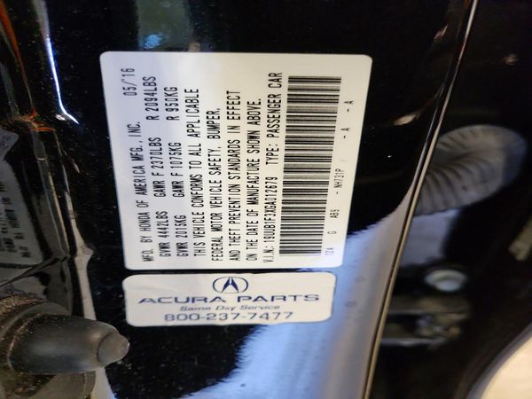 2016 ACURA TLX