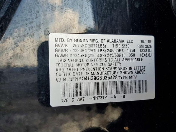 2016 ACURA MDX SH-AWD