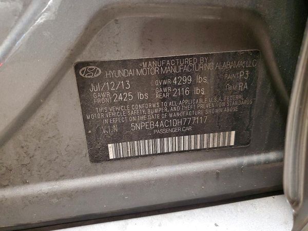 2013 HYUNDAI SONATA GLS/ GLS Popular