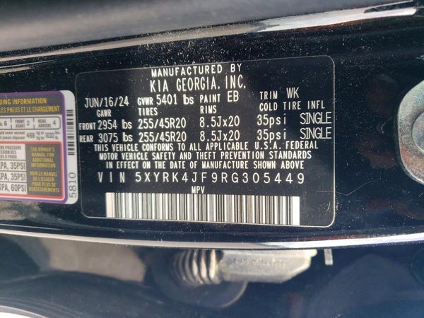 2024 KIA SORENTO