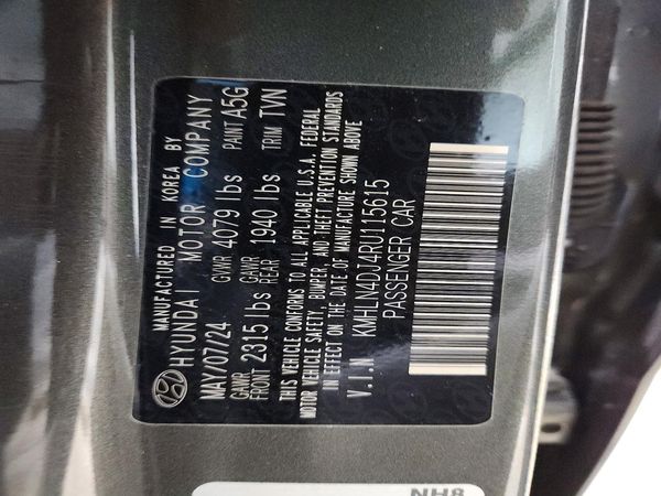 2024 HYUNDAI ELANTRA Limited