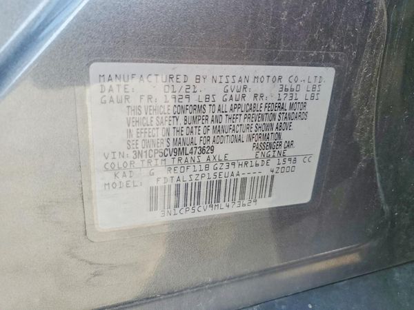 2021 NISSAN KICKS SV