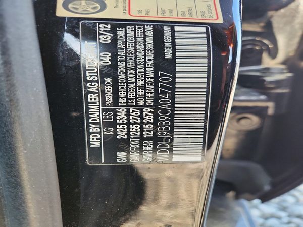 2012 MERCEDES-BENZ CLS