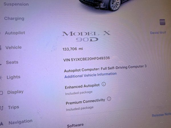 2017 TESLA MODEL X