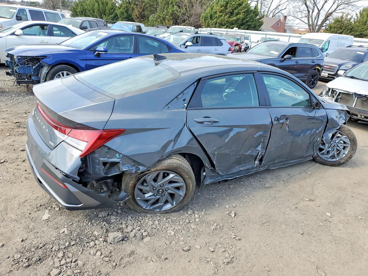 2025 HYUNDAI ELANTRA HYBRID Blue, SEL Sport