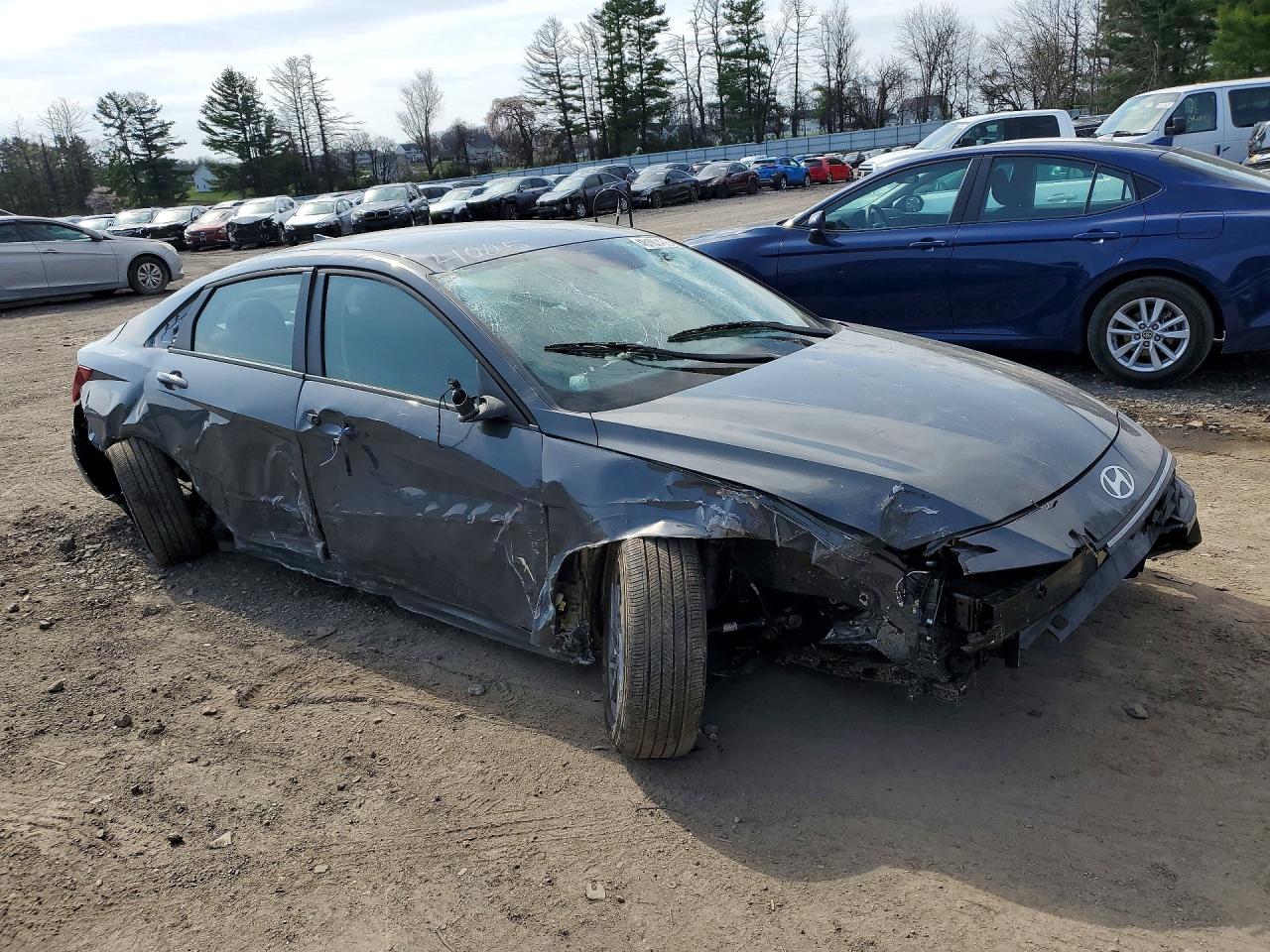 2025 HYUNDAI ELANTRA HYBRID Blue, SEL Sport