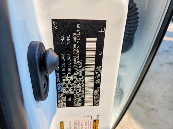 2021 LEXUS NX 300 300 F Sport Comfort — VINS