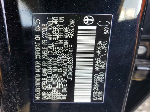 2025 TOYOTA PRIUS