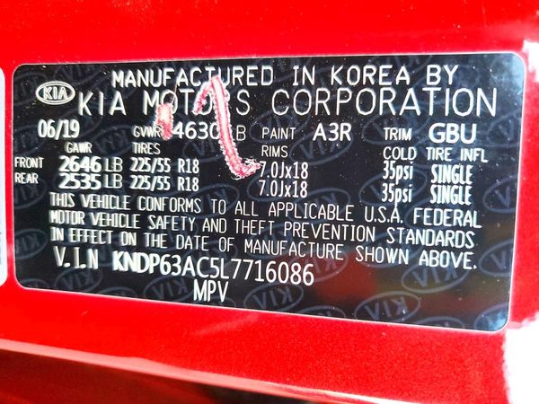 2020 KIA SPORTAGE