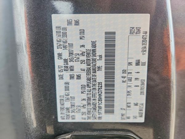 2017 FORD F150 Regular Cab