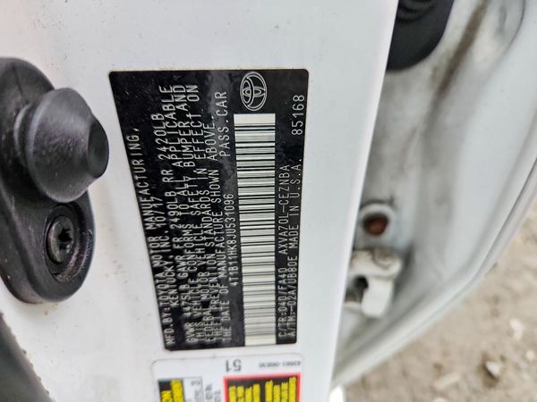2018 TOYOTA CAMRY