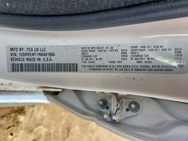 2022 RAM 1500 Big Horn, Lone Star