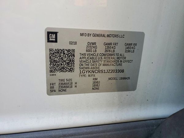2018 CADILLAC XT5