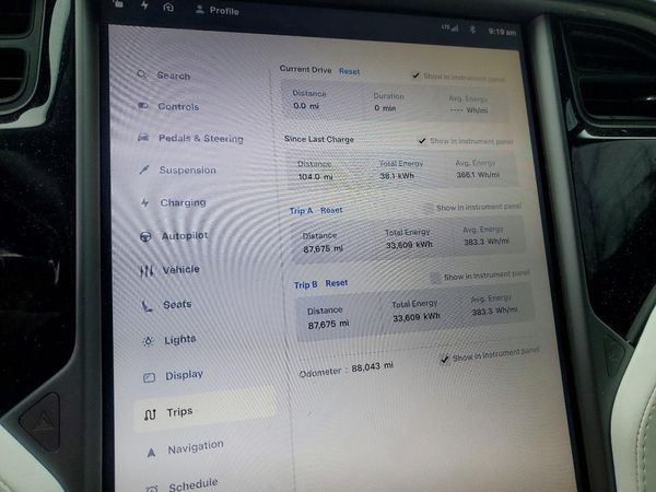 2019 TESLA MODEL X