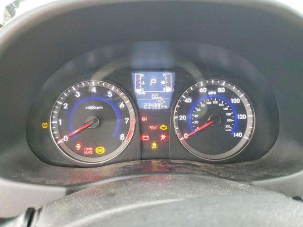 2016 HYUNDAI ACCENT GS / GLS — ODOM