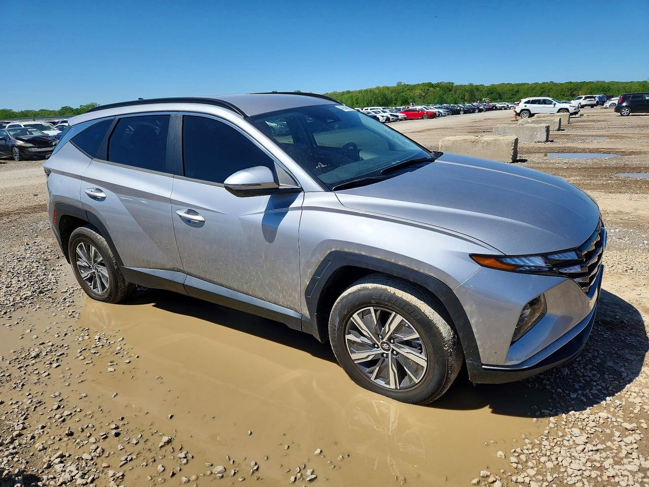 2022 HYUNDAI TUCSON Blue