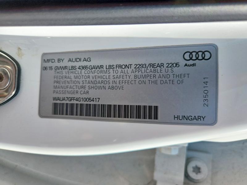 2016 AUDI A3