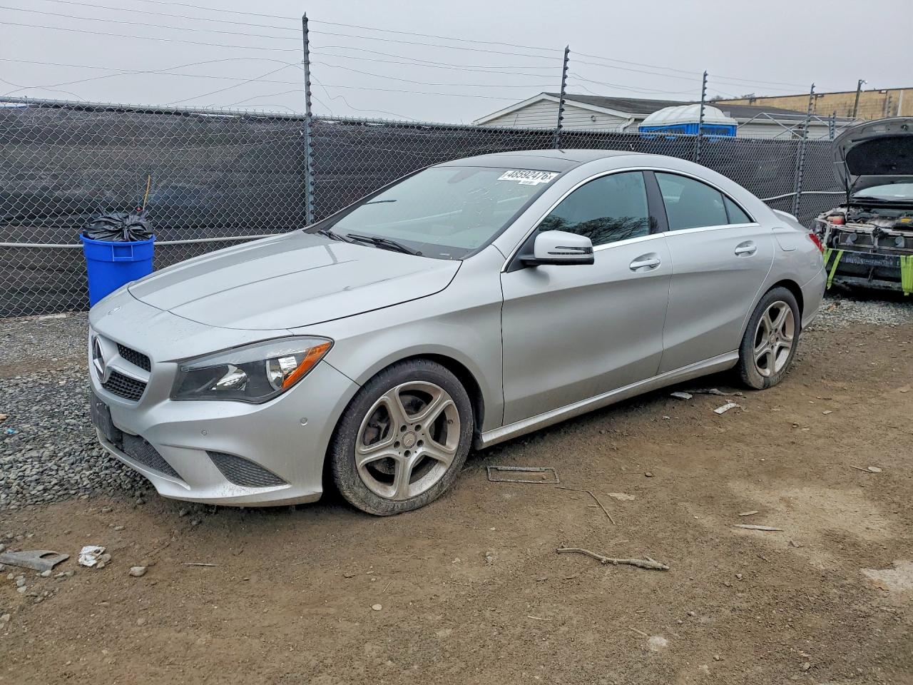 2014 MERCEDES-BENZ CLA-CLASS CLA250 — Front 3/4