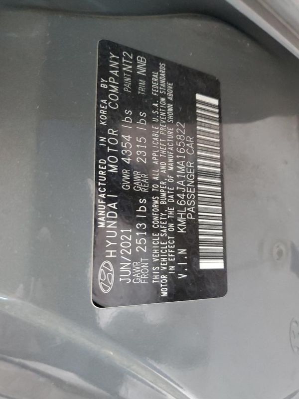2021 HYUNDAI SONATA SEL