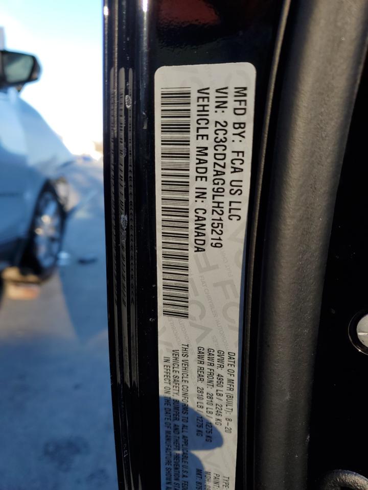 2020 DODGE CHALLENGER SXT