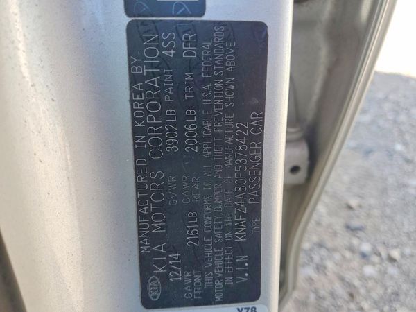2015 KIA FORTE TOP (High)