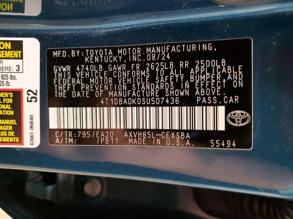 2025 TOYOTA CAMRY