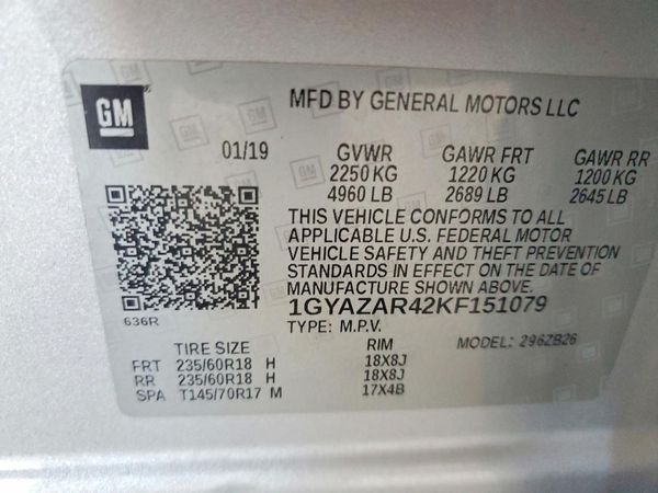 2019 CADILLAC XT4