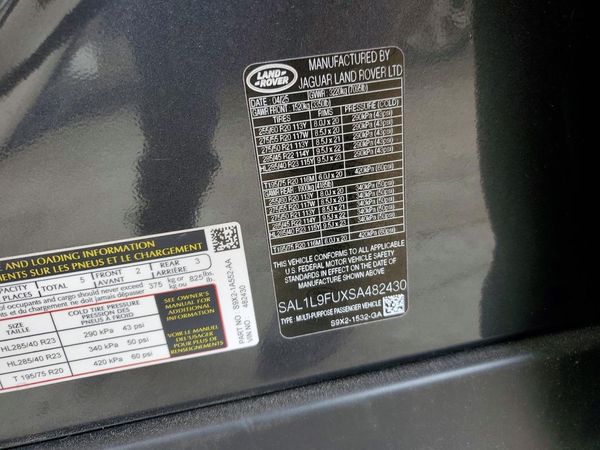 2025 LAND ROVER RANGE ROVER SPORT P400 Dynamic SE