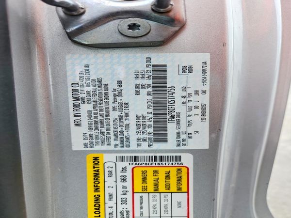 2019 FORD MUSTANG GT Coupe