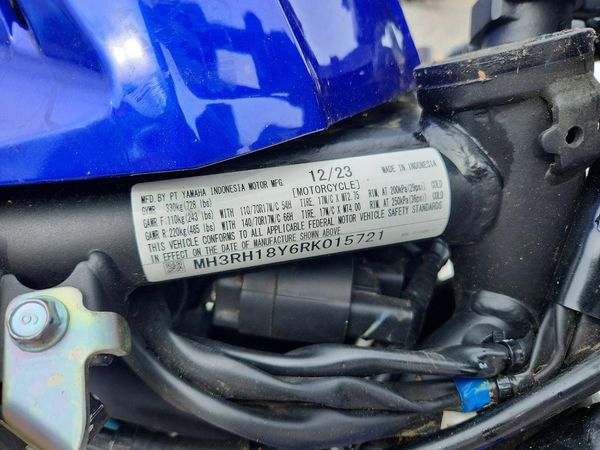 2024 YAMAHA YZF600