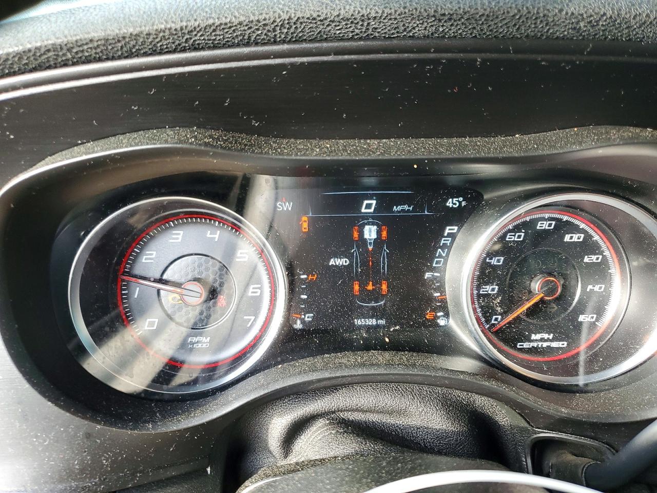 2017 DODGE CHARGER POLICE AWD