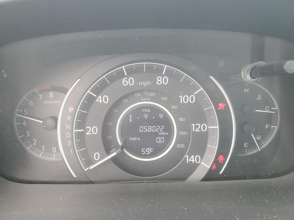 2013 HONDA CRV EX-L — ODOM
