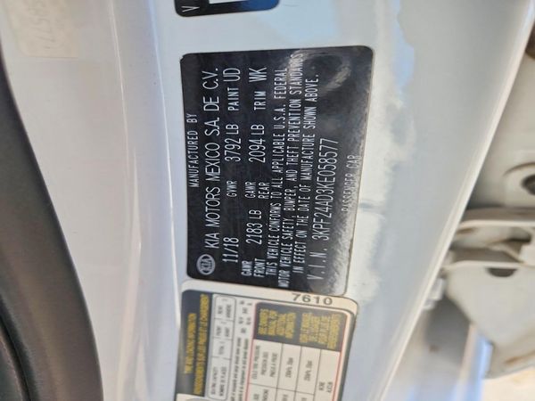 2019 KIA FORTE FE/LX/LXS