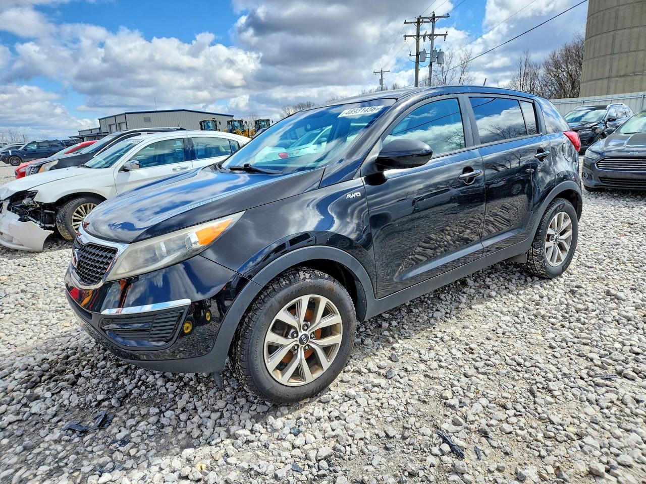 2014 KIA SPORTAGE LX — Front 3/4