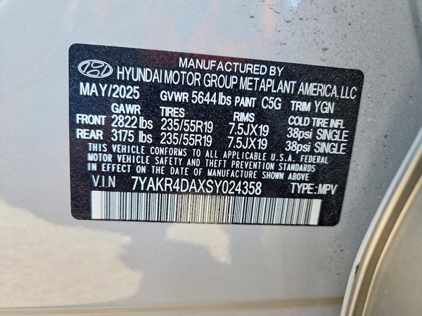 2025 HYUNDAI IONIQ 5