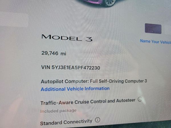 2023 TESLA MODEL 3