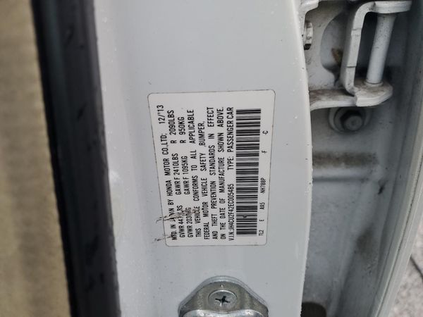 2014 ACURA TSX
