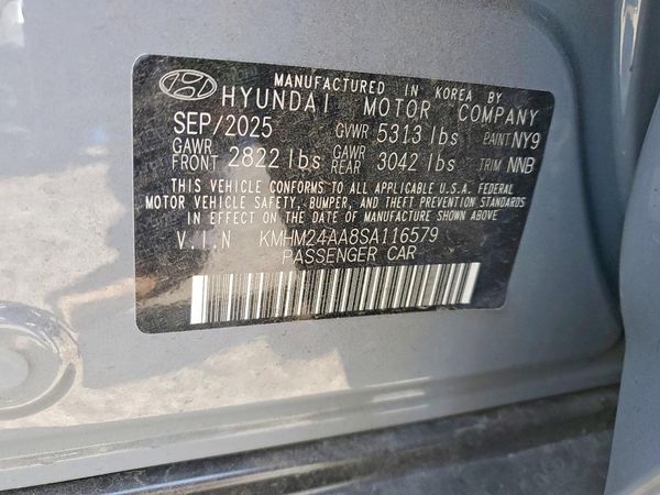 2025 HYUNDAI IONIQ 6 SE